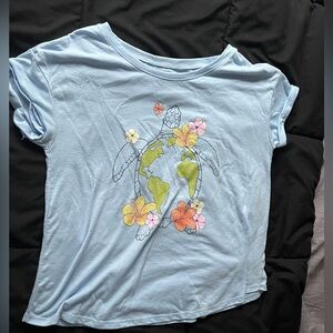 Bundle 1 SO light blue Turtle and Floral 1 Primark Pink&white positive vibes